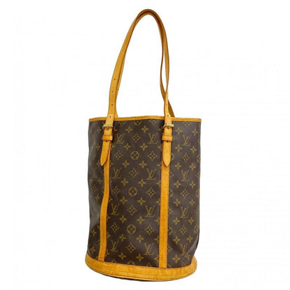 Louis Vuitton Tote Bag Monogram Bucket GM M42236 Brown Ladies