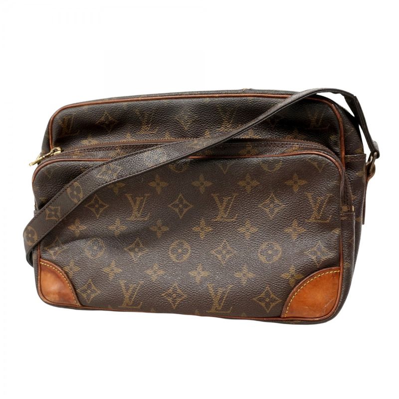 Louis Vuitton Shoulder Bag Monogram Nile M45244 Brown Ladies