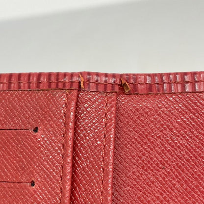 Louis Vuitton Epi Continental Viennese Long Wallet M63257 Castilian Red Ladies