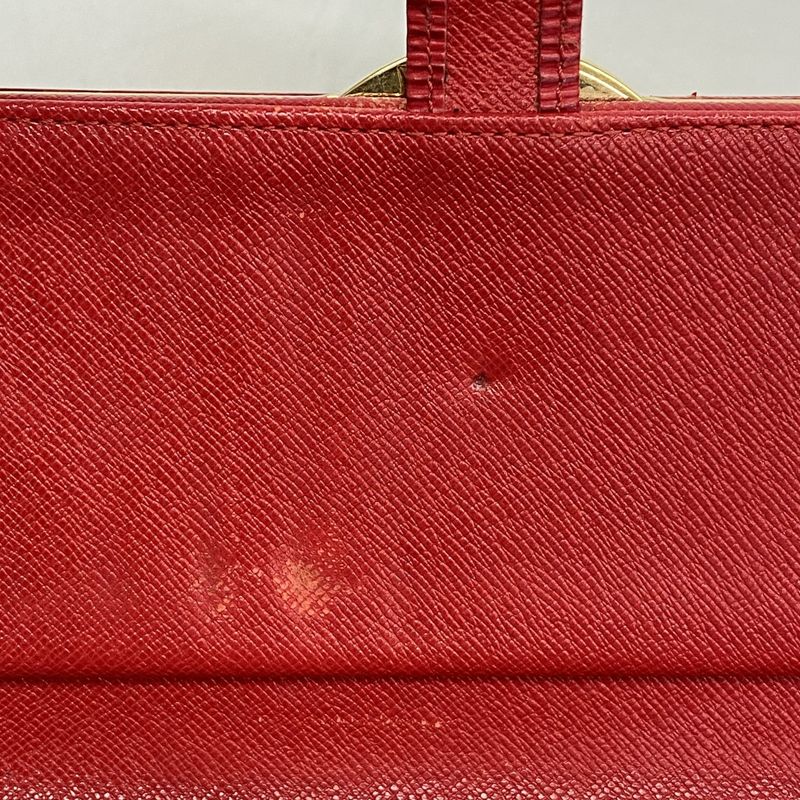 Louis Vuitton Epi Continental Viennese Long Wallet M63257 Castilian Red Ladies