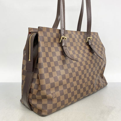 Louis Vuitton Damier Chelsea N51119 Ebene Womens Shoulder Bag