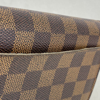 Louis Vuitton Damier Portefeuille Sarah N63209 Ebène Women's Long Wallet