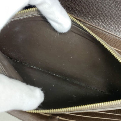 Louis Vuitton Damier Portefeuille Sarah N63209 Ebène Women's Long Wallet