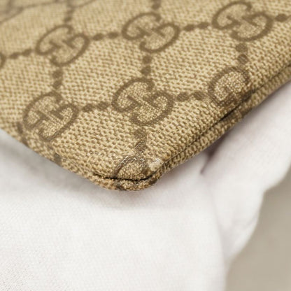 Gucci Shoulder Bag GG Supreme/sherry Line 246413 PVC Brown Chien Pan Gold