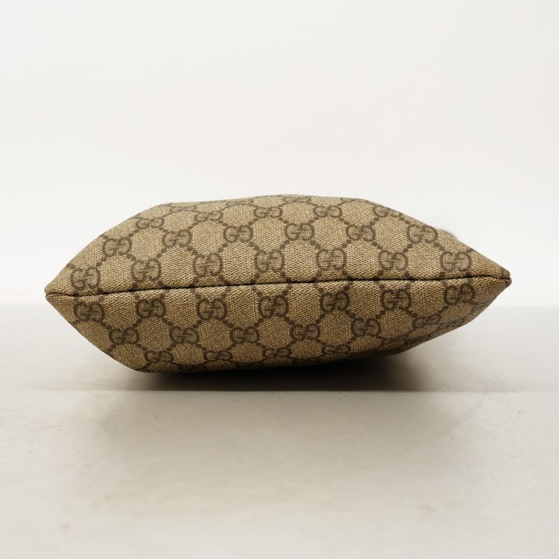 Gucci Shoulder Bag GG Supreme/sherry Line 246413 PVC Brown Chien Pan Gold