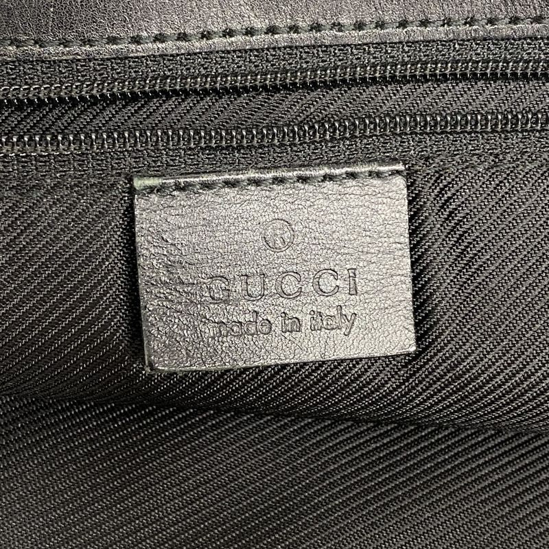 Gucci Tote Bag GG Canvas 002 1098 Canvas Brown Black Chien Pan Gold Hardware