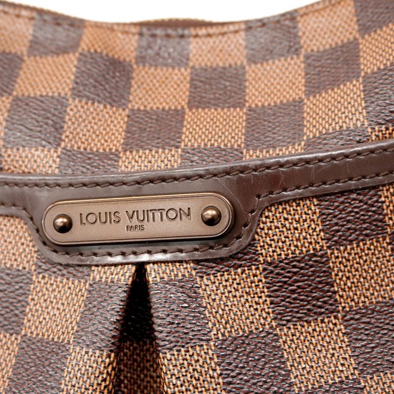 Louis Vuitton Damier Bloomsbury PM N42251 Ebene Womens Shoulder Bag