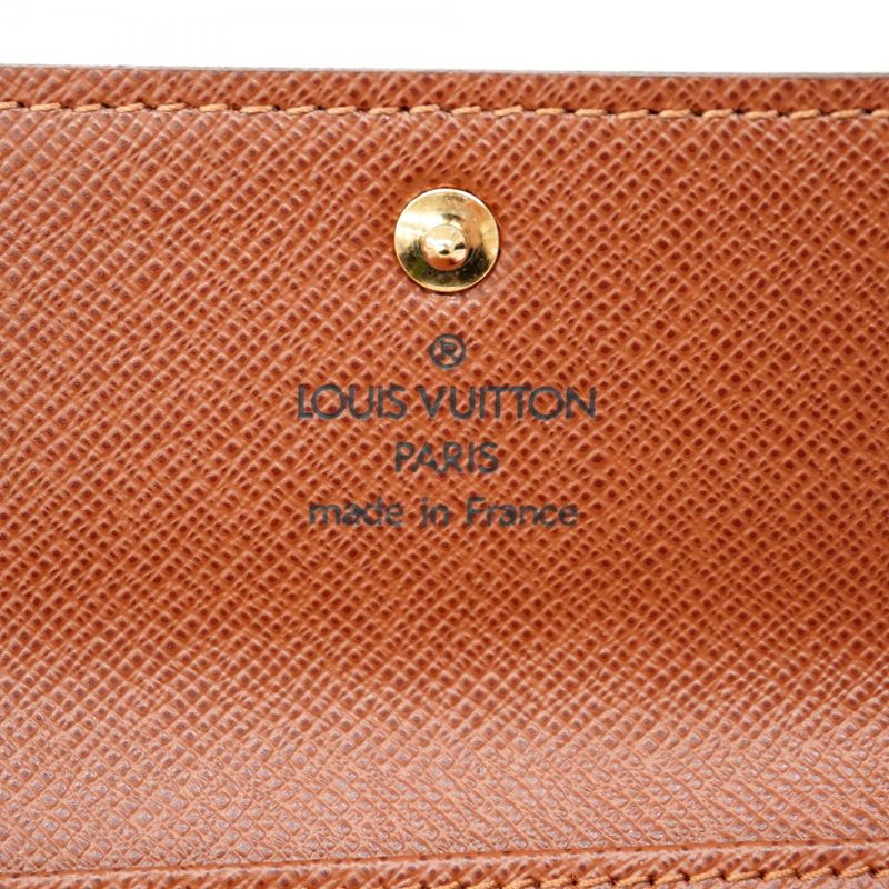 Louis Vuitton Key Case Monogram Multicles 4 M69517 Brown Men Women Unisex