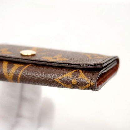 Louis Vuitton Key Case Monogram Multicles 4 M69517 Brown Men Women Unisex