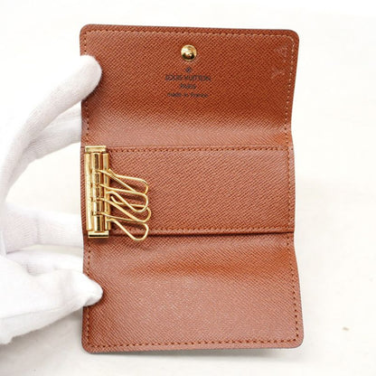 Louis Vuitton Key Case Monogram Multicles 4 M69517 Brown Men Women Unisex