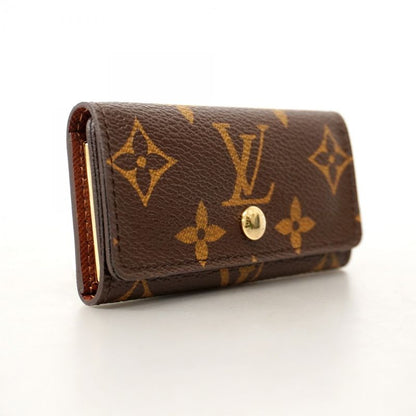 Louis Vuitton Key Case Monogram Multicles 4 M69517 Brown Men Women Unisex