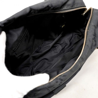 Chanel Handbag New Travel Nylon Black Chien Pan Gold Hardware Women's