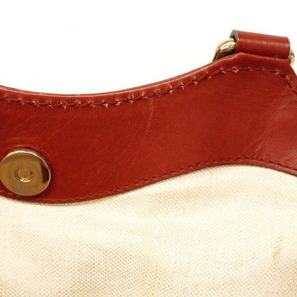 Gucci Handbag GG Canvas Sookie 211944 Canvas Brown Chien Pan Gold Hardware Women