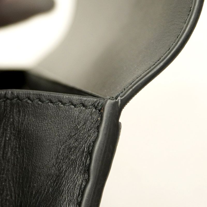 Gucci Long Wallet GG Supreme 779785 PVC Black Brown Gold Hardware Women