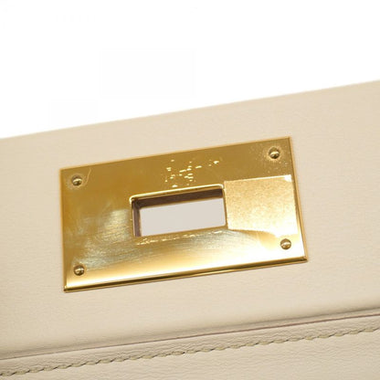 Hermes Handbag Sac Van Cattle Mini Evercolor Benin Gold Hardware B Engraved