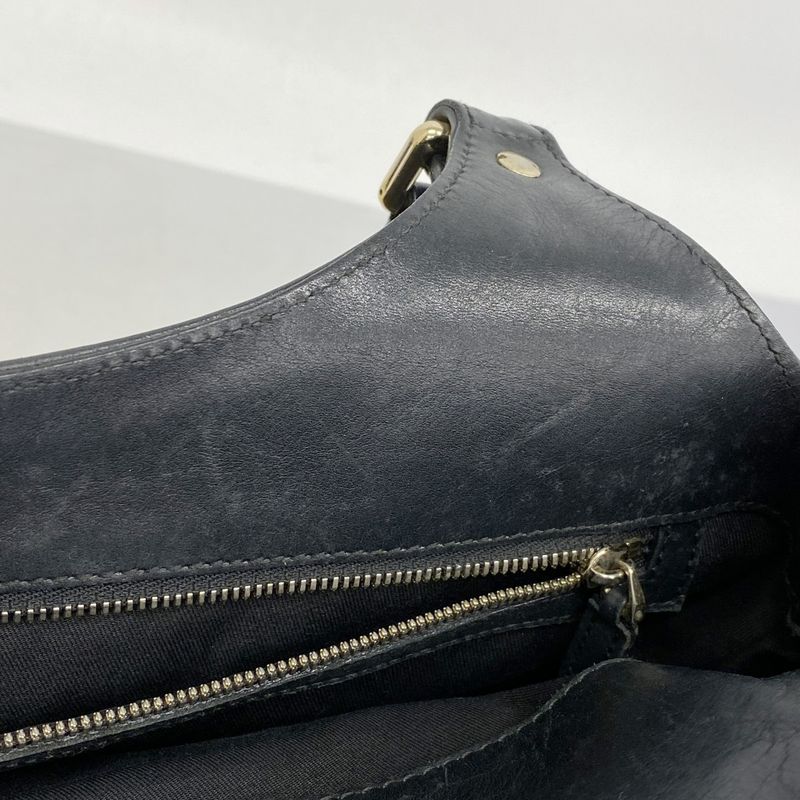 Gucci Handbag GG Canvas/sherry Line Interlocking G 114875 Canvas Black Chien