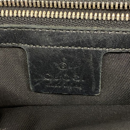 Gucci Handbag GG Canvas/sherry Line Interlocking G 114875 Canvas Black Chien