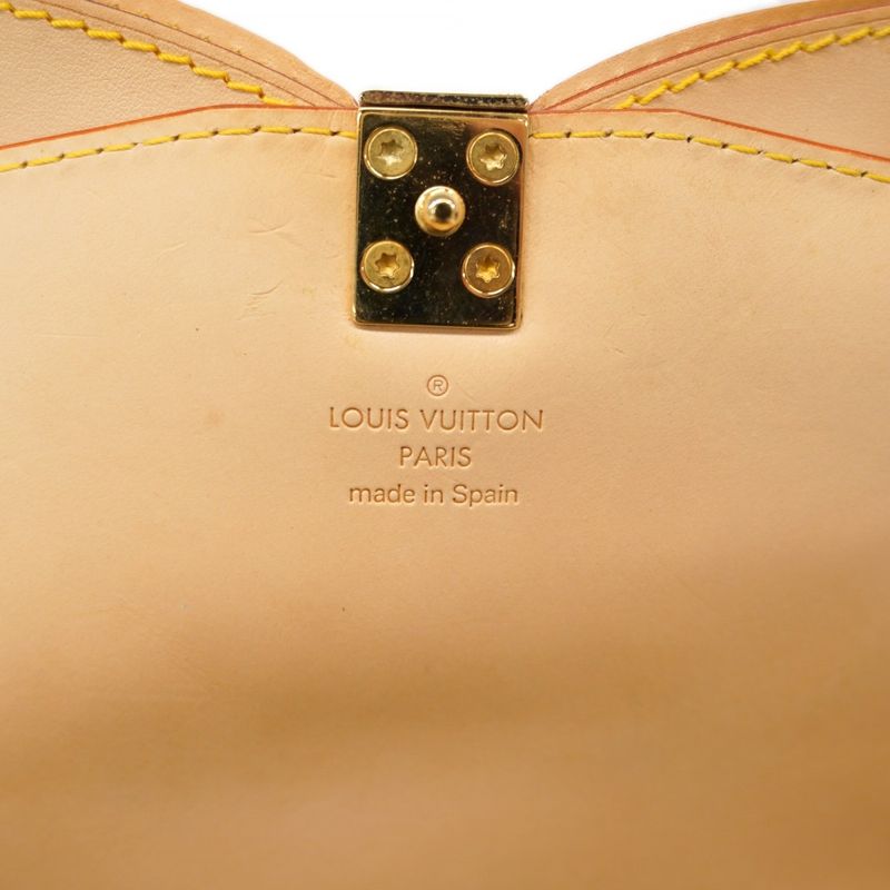 Louis Vuitton Handbag Monogram Cherry Blossom Sac Retro PM M92012 Marron Women's