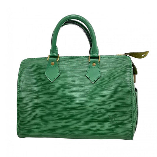 Louis Vuitton Handbag Epi Speedy 25 M43014 Borneo Green Women's