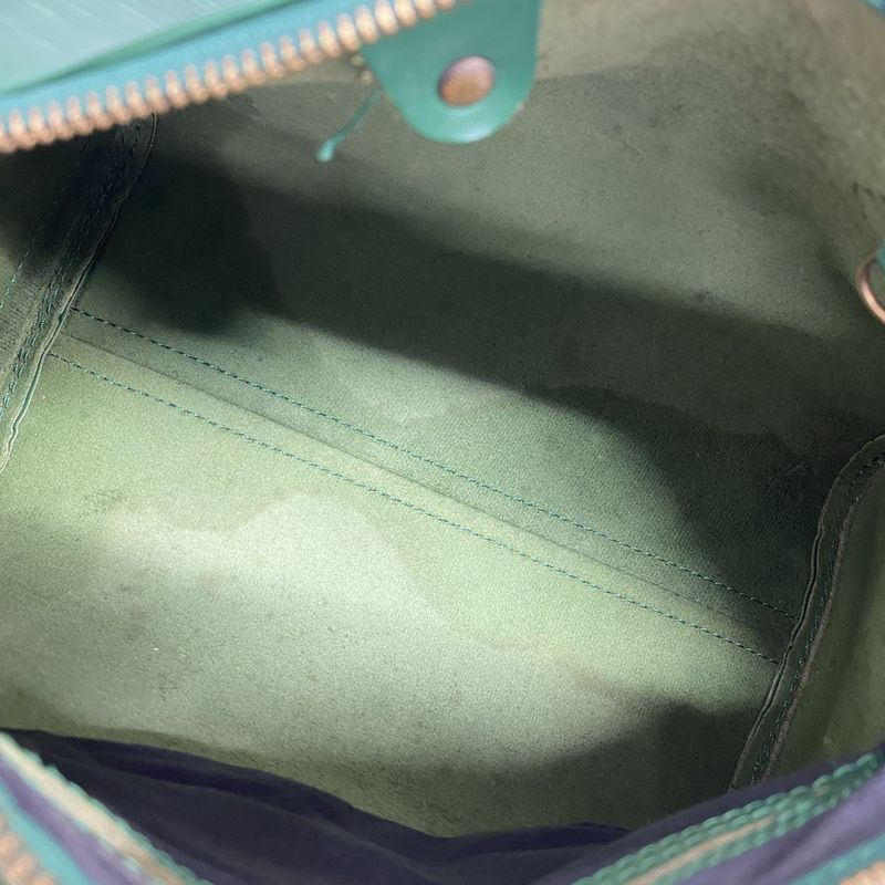 Louis Vuitton Handbag Epi Speedy 25 M43014 Borneo Green Women's