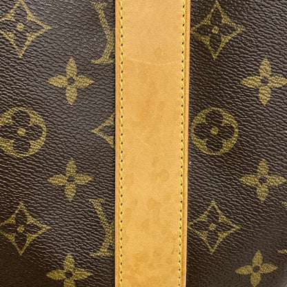 Louis Vuitton Boston Bag Monogram Carryall M40074 Brown Men Women Unisex