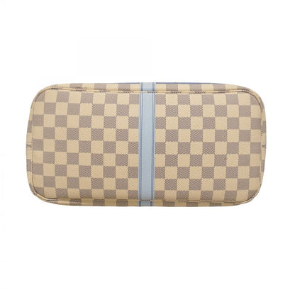 Louis Vuitton Tote Bag Damier Azure 2018 Summer Trunk Neverfull MM N41734 White