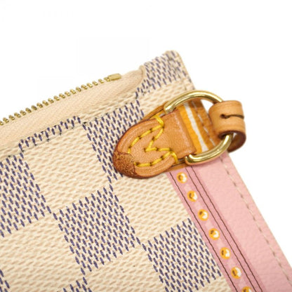 Louis Vuitton Tote Bag Damier Azure 2018 Summer Trunk Neverfull MM N41734 White