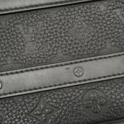 Louis Vuitton Handbag Taurillon Handle Soft Trunk M59163 Black 2way Bag Men's