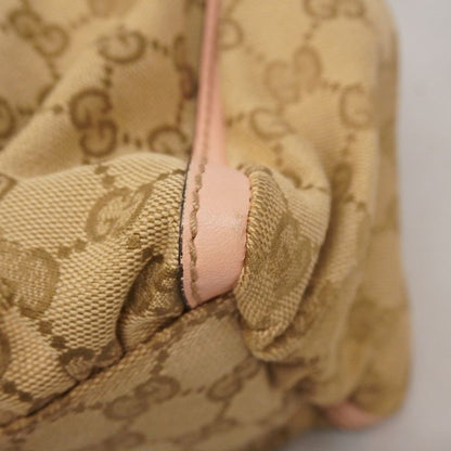Gucci Shoulder Bag GG Canvas/abby 190525 Canvas Beige Pink Gold Hardware Women