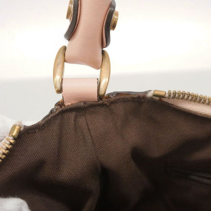 Gucci Shoulder Bag GG Canvas/abby 190525 Canvas Beige Pink Gold Hardware Women