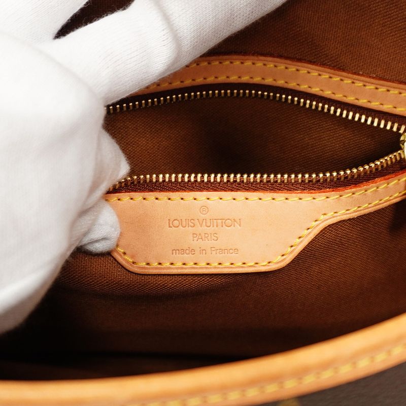 Louis Vuitton Shoulder Bag Monogram Sologne M42250 Brown Ladies