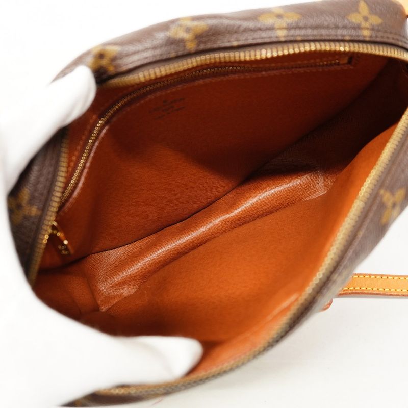 Louis Vuitton Shoulder Bag Monogram Genefeuille M51226 Brown Ladies