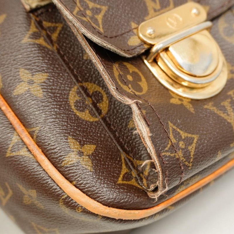 Louis Vuitton Shoulder Bag Monogram Hudson GM M40045 Brown Ladies