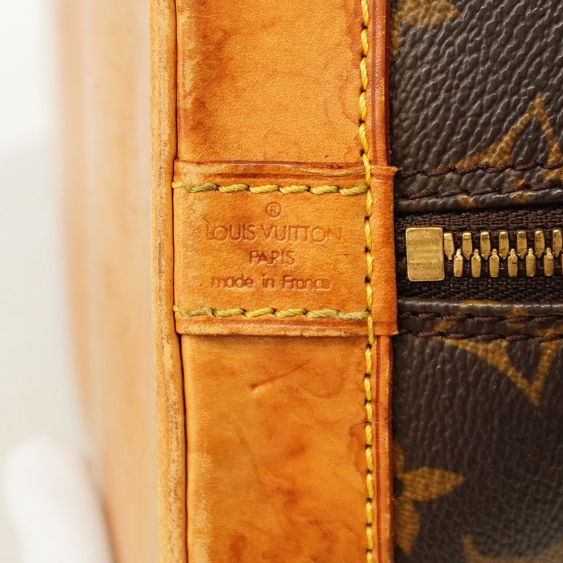 Louis Vuitton Handbag Monogram Alma M51130 Brown Ladies