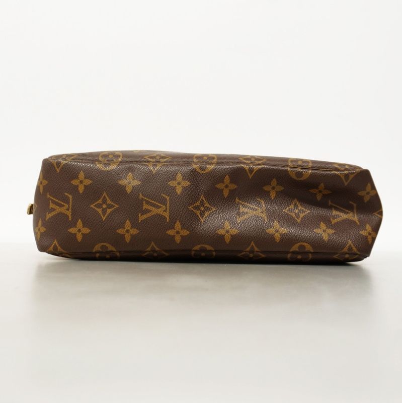 Louis Vuitton Pouch Monogram Trousse Toilette 28 M47522 Brown Women's