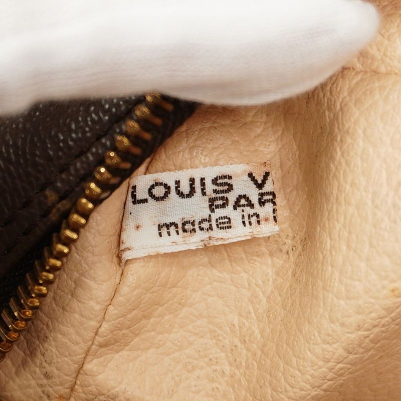 Louis Vuitton Pouch Monogram Trousse Toilette 28 M47522 Brown Women's