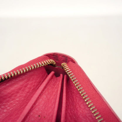 Gucci Long Wallet Soho 308280 Leather Pink Gold Hardware Women