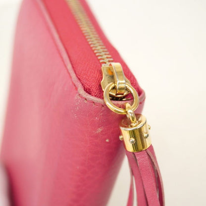 Gucci Long Wallet Soho 308280 Leather Pink Gold Hardware Women
