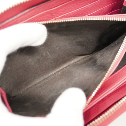 Gucci Long Wallet Soho 308280 Leather Pink Gold Hardware Women