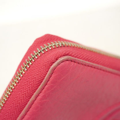 Gucci Long Wallet Soho 308280 Leather Pink Gold Hardware Women