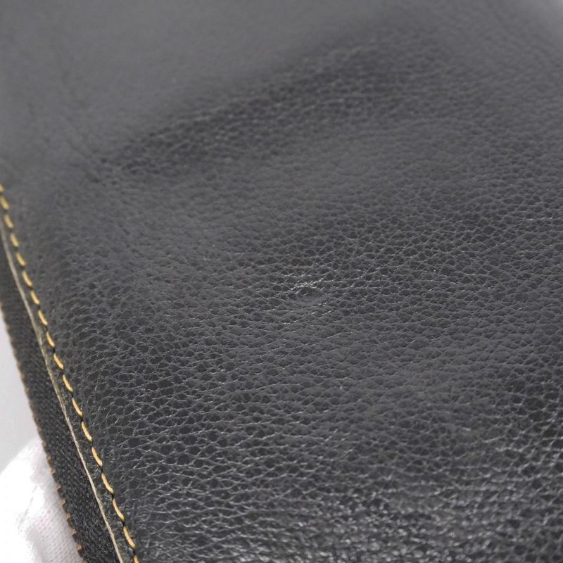 Louis Vuitton Long Wallet Suhari Zippy Wallet M95702 Noir Black Ladies