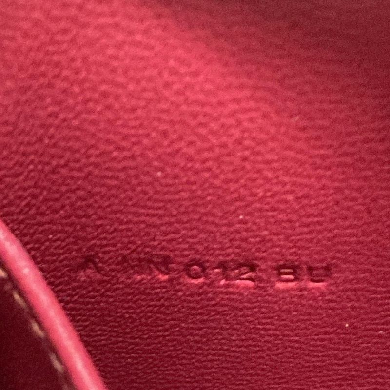 Hermes Clutch Bag Cinetic Gold And Silver Hardware Ruby