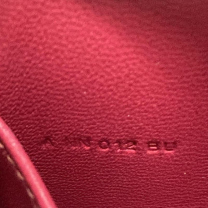 Hermes Clutch Bag Cinetic Gold And Silver Hardware Ruby