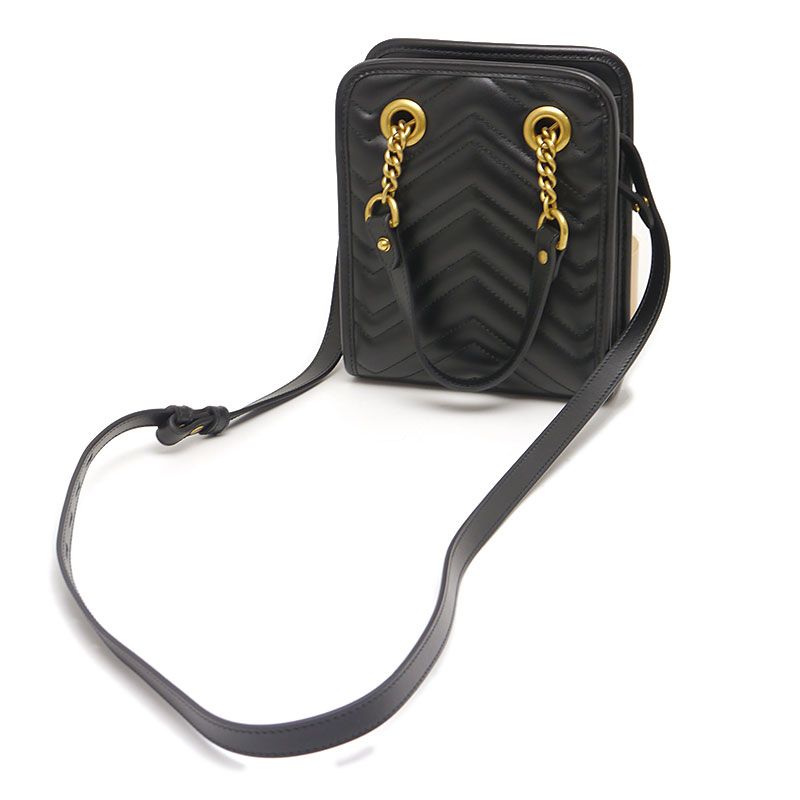 Gucci GG Marmont Quilted Two-way Hand Shoulder Bag