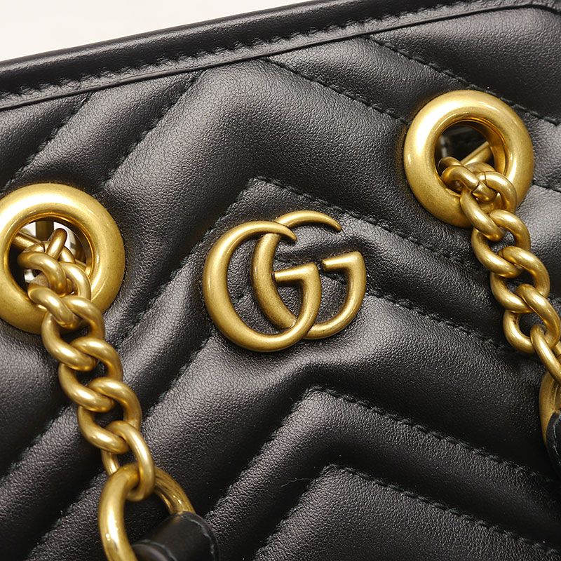 Gucci GG Marmont Quilted Two-way Hand Shoulder Bag