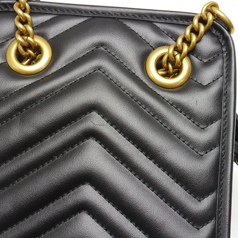 Gucci GG Marmont Quilted Two-way Hand Shoulder Bag