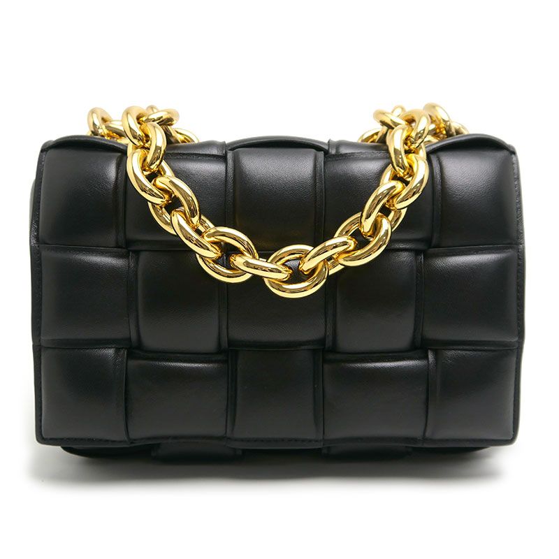 Bottega Veneta Maxi Intrecciato Padded Cassette Chain Bag
