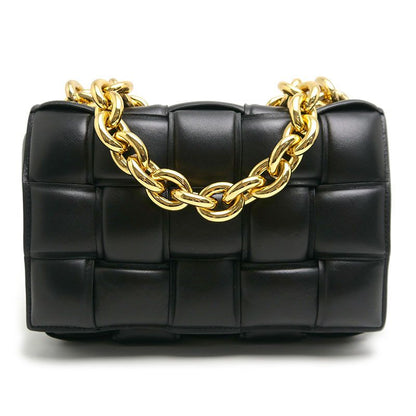 Bottega Veneta Maxi Intrecciato Padded Cassette Chain Bag
