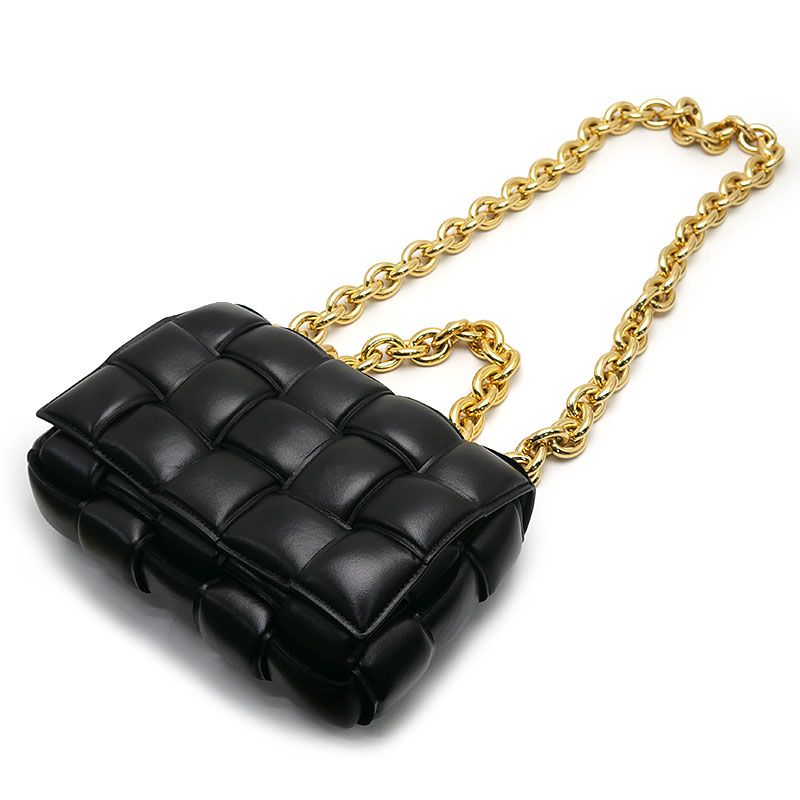 Bottega Veneta Maxi Intrecciato Padded Cassette Chain Bag