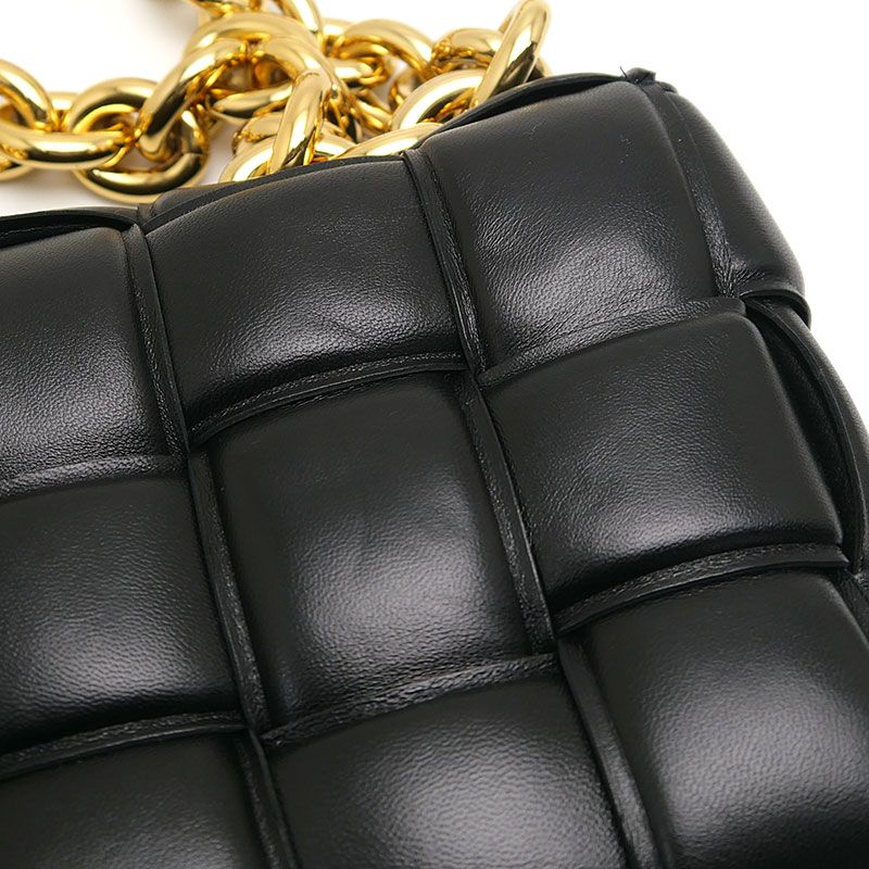 Bottega Veneta Maxi Intrecciato Padded Cassette Chain Bag